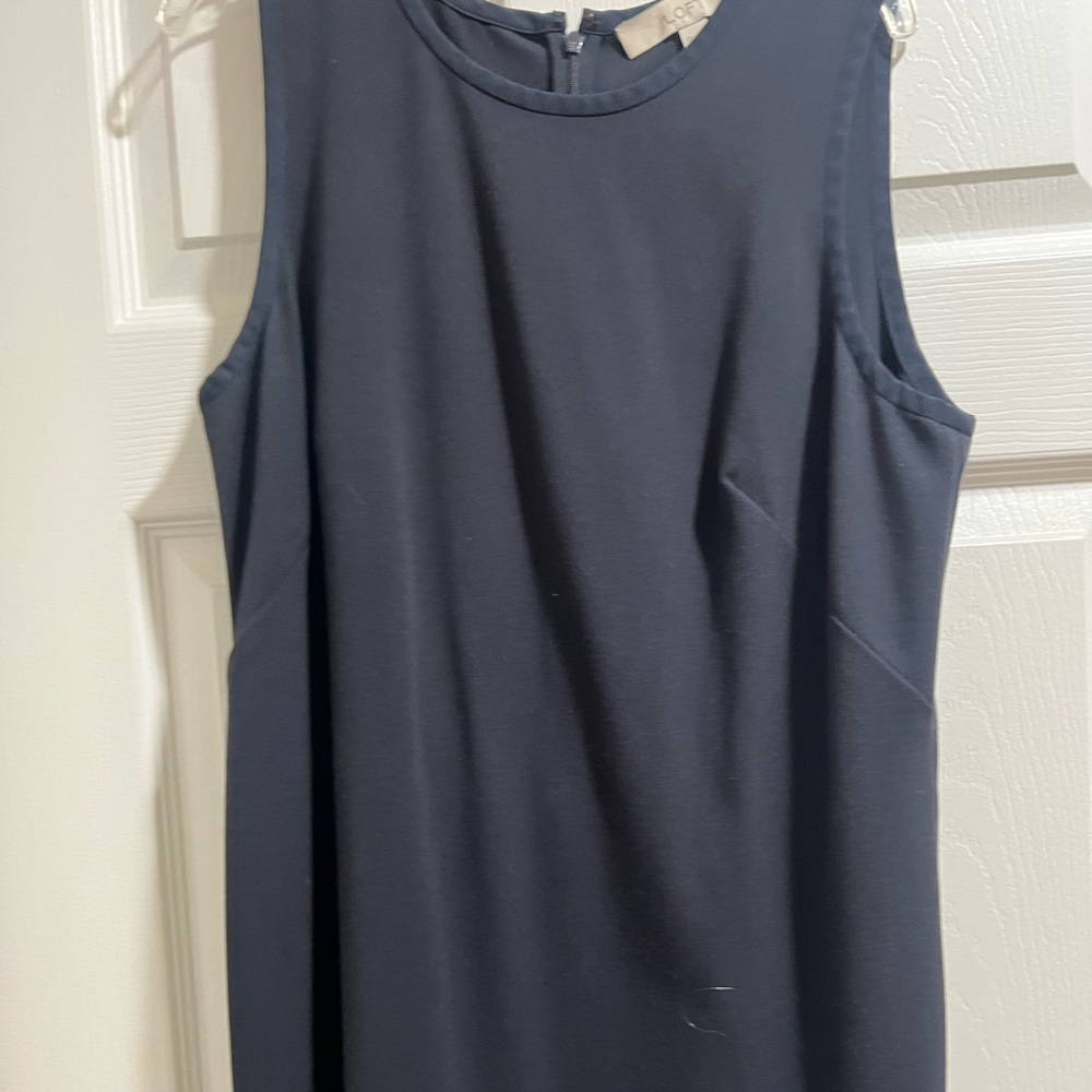 LOFT Classic Blue Tank dress
